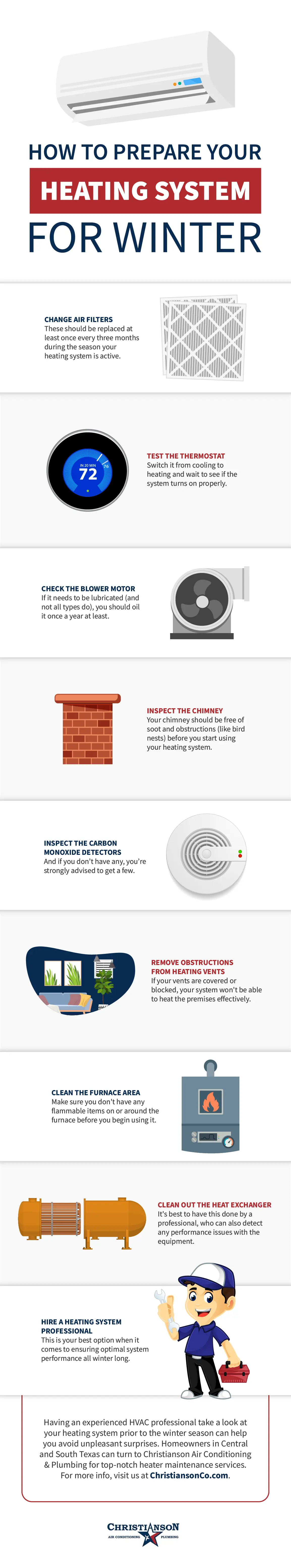 How to Prepare Your Heating System for Winter Infographic