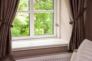 Heavy Dark Drapes