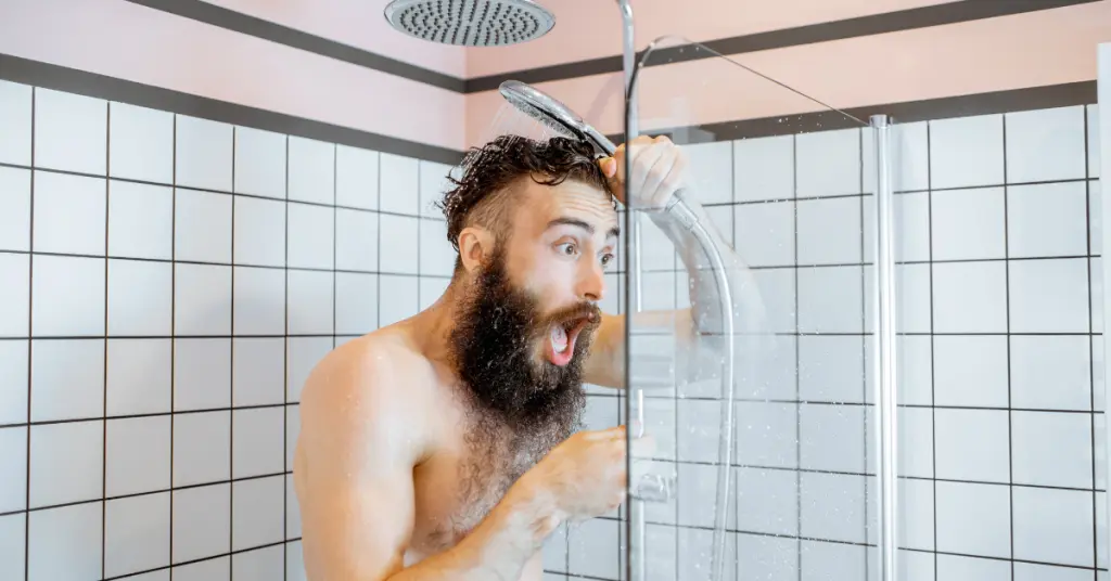 Litchfield cold shower guy