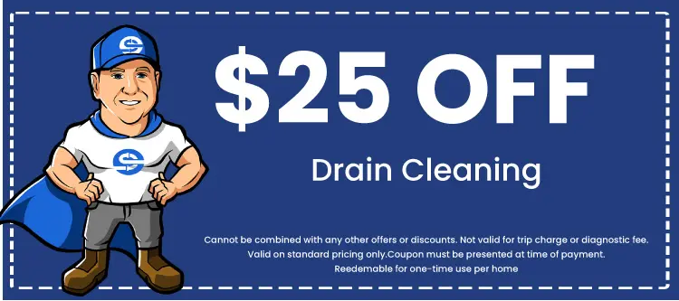 Discount on Drain Cleaning