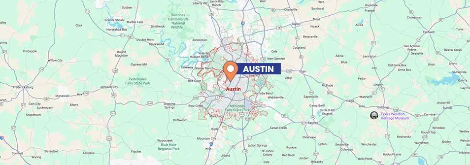 cities listing map