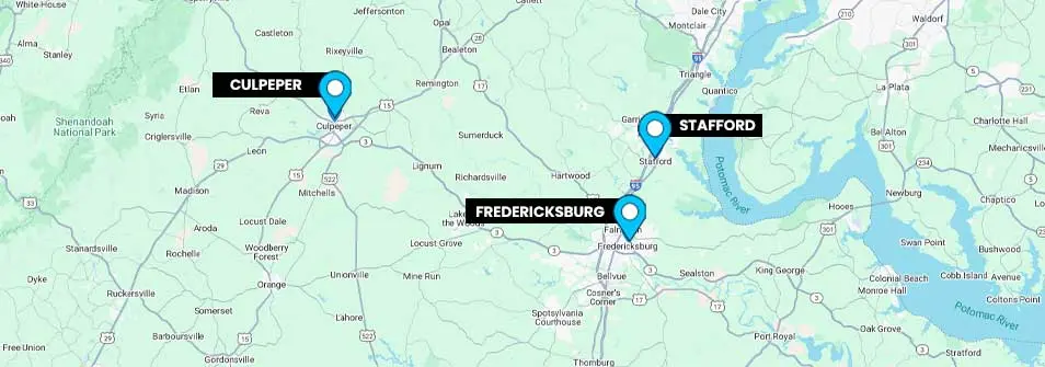 cities listing map