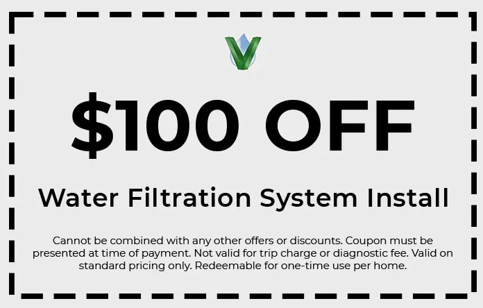 Discounts on Water Filtration System Install