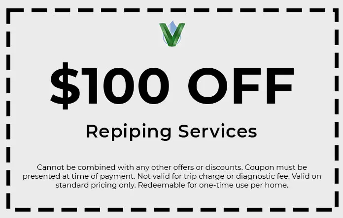 Discounts on Repiping Services