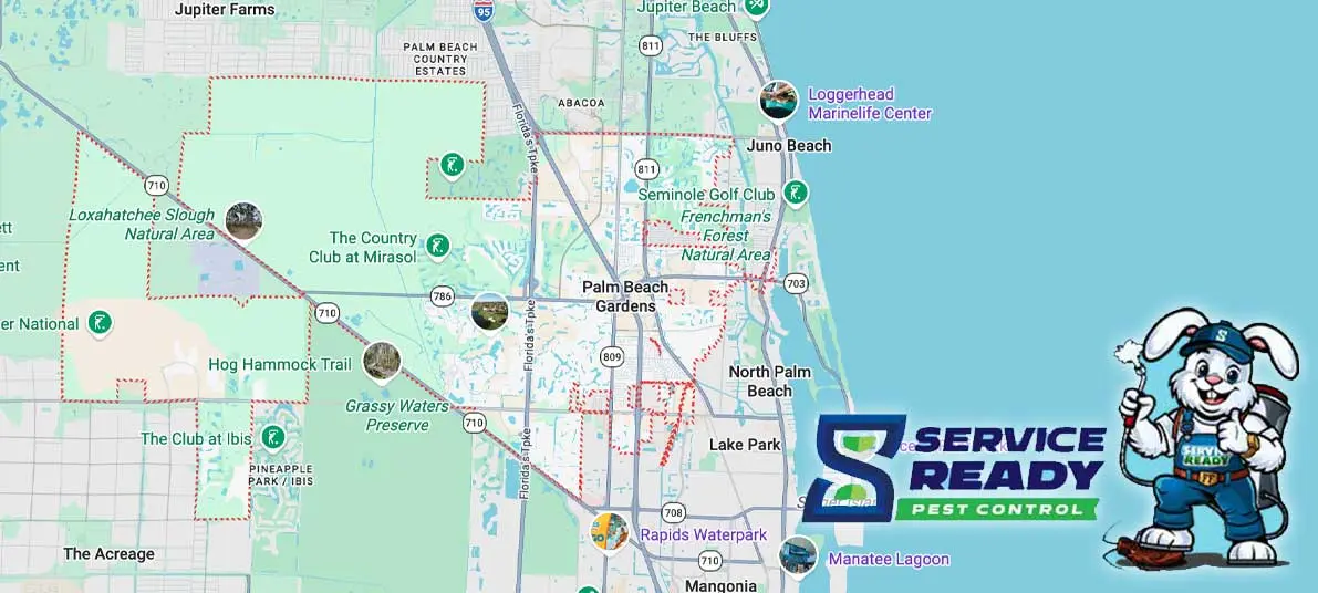 Service Areas - Pest Control