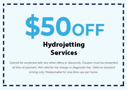 Discount for Hydrojetting Service