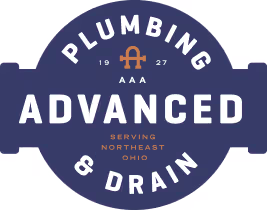 AAA Advanced Plumbing & Drain logo featuring 