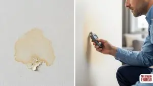 What are the signs of a hidden water leak that requires a plumber?