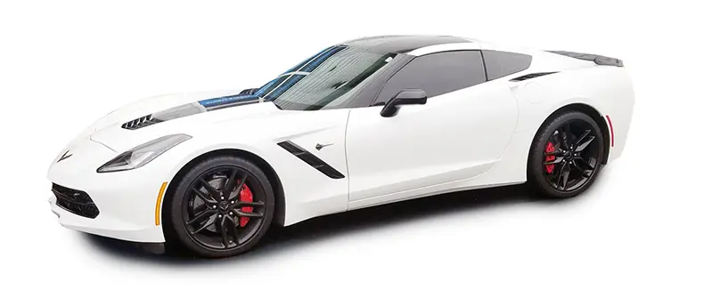 Window Tint for White Sports Car Window Tint for White Sports Car