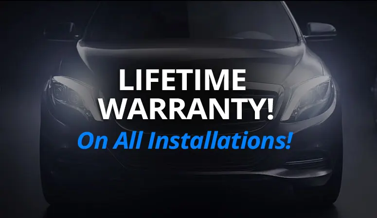 Lifetime Warranty on all Installations Lifetime Warranty on all Installations