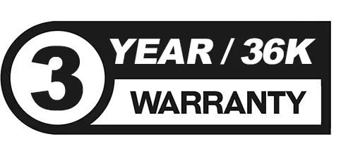 3 Year / 36,000 Mile Warranty 3 Year / 36,000 Mile Warranty