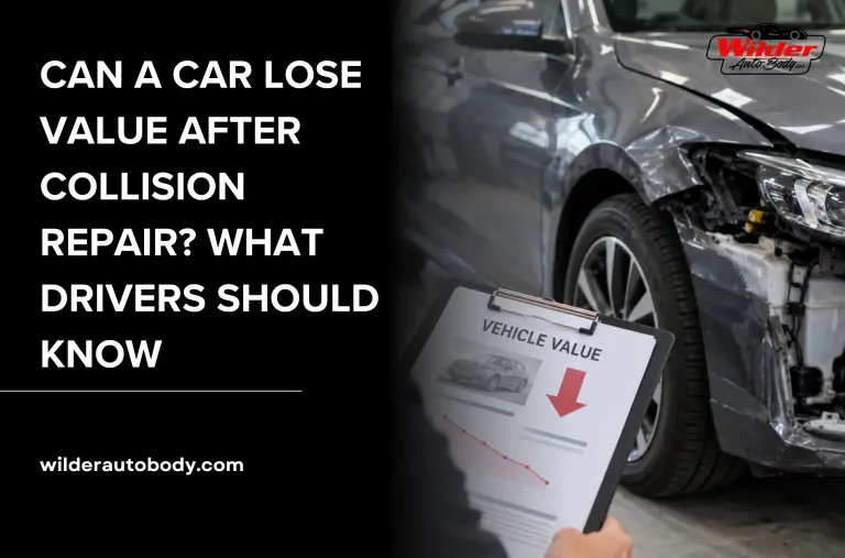 Can a Car Lose Value After Collision Repair What Drivers Should Know