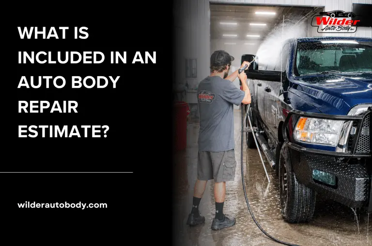 What Is Included in an Auto Body Repair Estimate