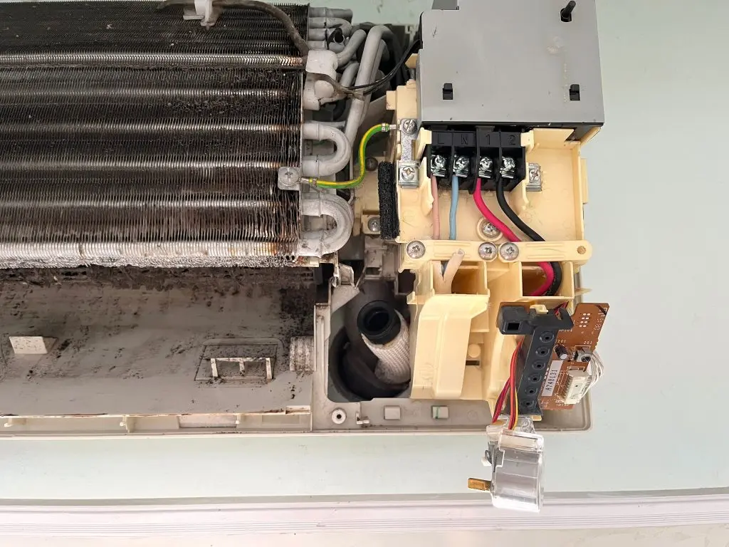 ac freezing up old evaporator coil
