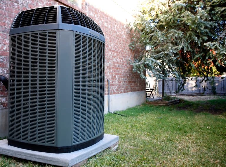 hvac financing options black unit outside