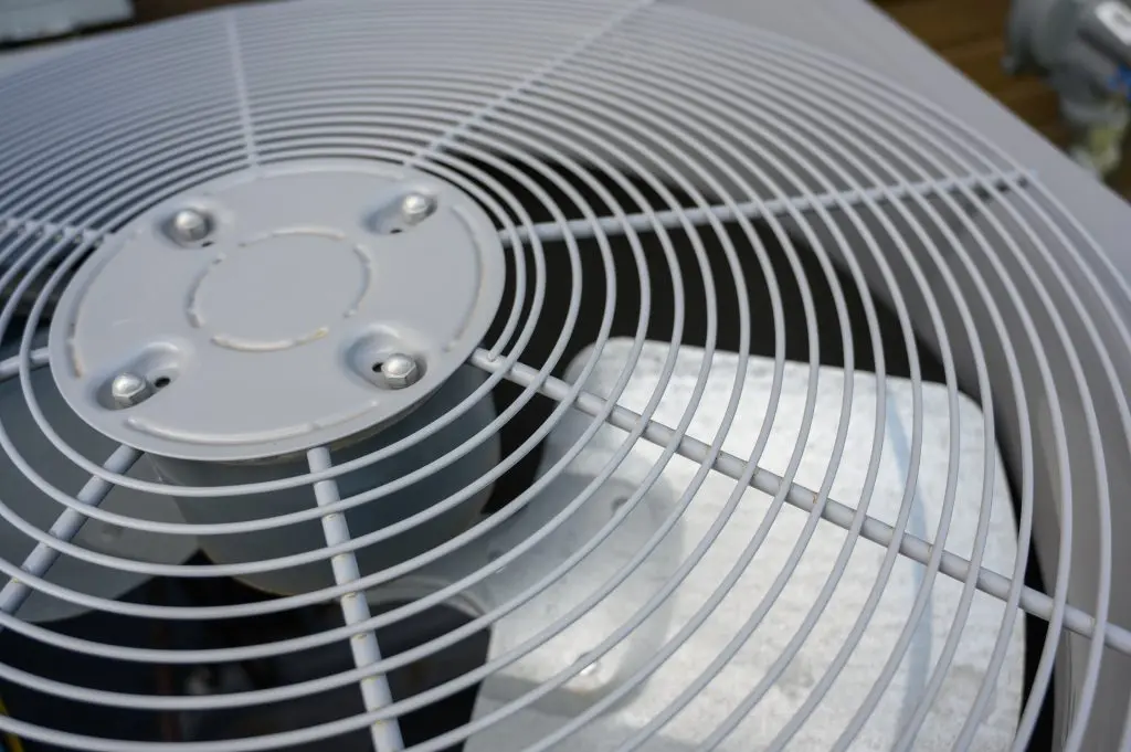 ac capacitor residential air conditioner close up