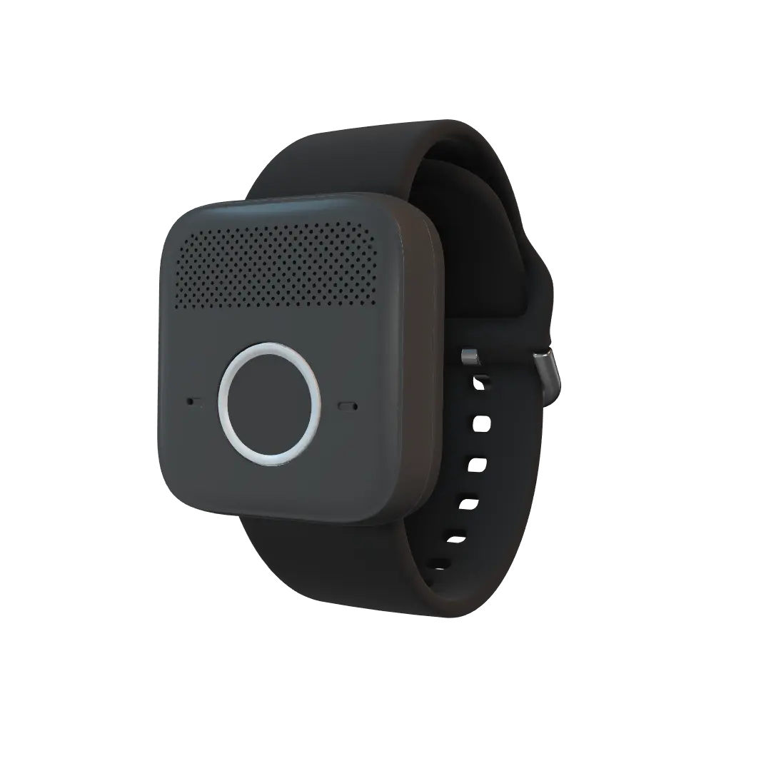 Mobile W wrist-worn medical alert with fall detection