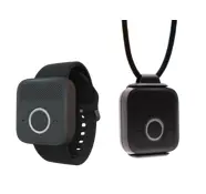 Mobile W medical alert device worn on the wrist or neck
