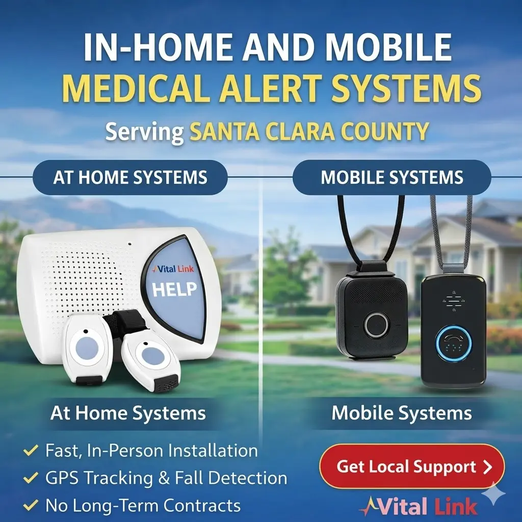 Medical alert systems in Santa Clara County serving seniors with local support