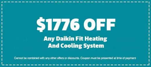 Any Daikin Fit Heating And Cooling System