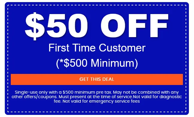 First Time Customer Offer