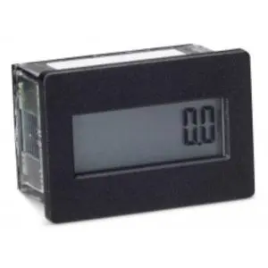 Trumeter 3410-2000 Elapsed Time Meter - 8-Digit, 20-300 ACV/10-300 DCV, Non-Resettable, Hours