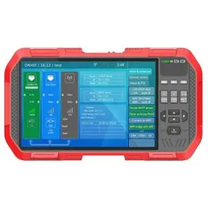 Triplett 8075 CamView IP Pro-X Touchscreen IP Security Camera Tester - NTSC, PAL, HD-CVI 3.0, AHD 3.0, HD-TVI 3.0 with PoE and Built-in DHCP Server
