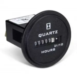 Trumeter 722-0003 Elapsed Time Meter - 6-Digit, 90-264 ACV, Non-Resettable, Hours
