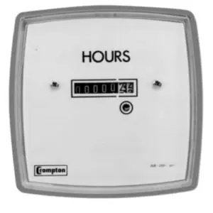 Crompton Instruments 016 Fiesta Elapsed Time Meters