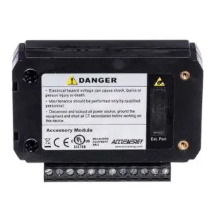 Accuenergy AXM-IO3-1B I/O Option Module - 4 Digital Inputs, 2 Relay Outputs & 2 Analog Inputs - 0-20 DCmA (Logic Address 1)