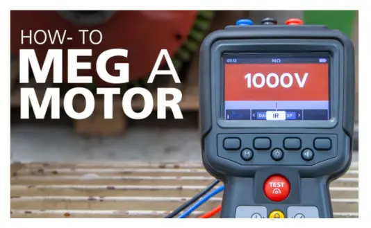 How_to_Megger_a_Motor_Pic_01 | Ram Meter | Ram Meter