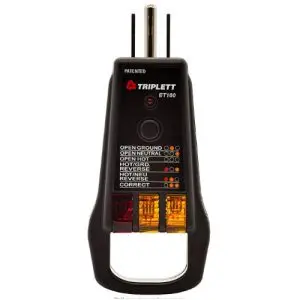 Triplett ET100 GFCI Receptacle Tester