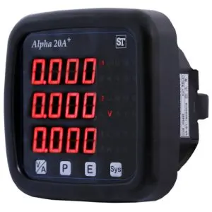 Sifam Tinsley Alpha 20A+ Multifunction Power & Energy Meter w/RS485 & Pulse Output