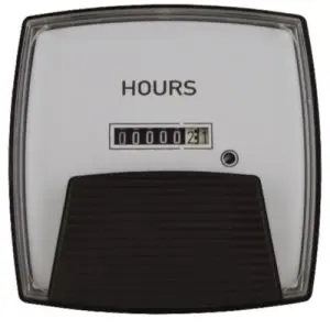 Crompton Instruments 012/013 Saxon Analog Panel Meters - Elapsed Time Meters