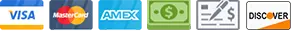 All Payment Methods We Accept