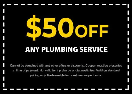Discount on Any Plumbing Service