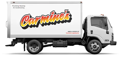 Carmine&rsquo;s Plumbing, Heating & Air Conditioning Company Truck