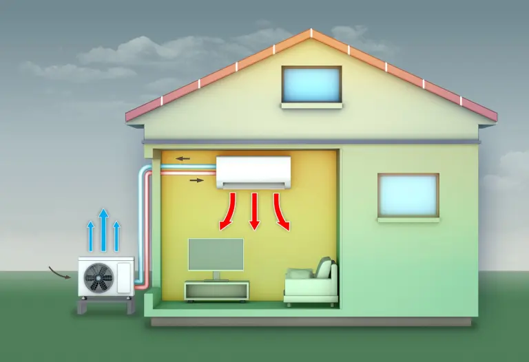 Heat pump system diagram