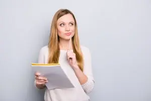 person-making-a-to-do-list