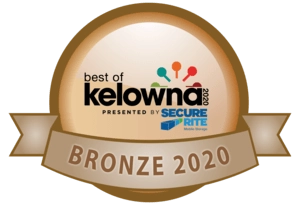 Best of Kelowna badge bronze 2020