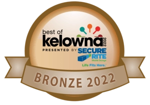Best of Kelowna badge bronze 2022