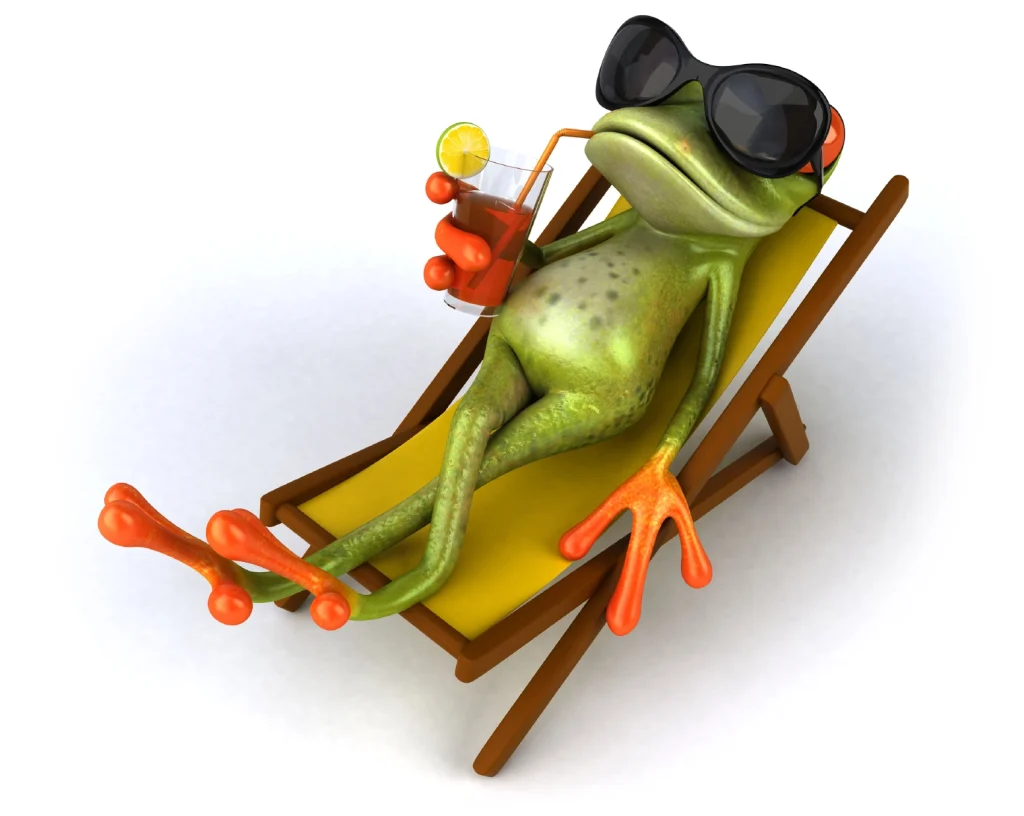 Cool Frog mascot