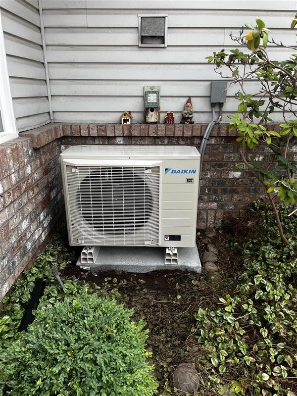 Daikin heat pump installed by Comfort Tech