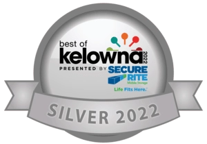 Best of kelowna silver 2022 badge