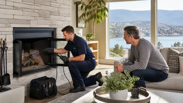 Solving Common Fireplace Odours in Kelowna Homes