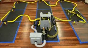 Dry Wet Hardwood Floors