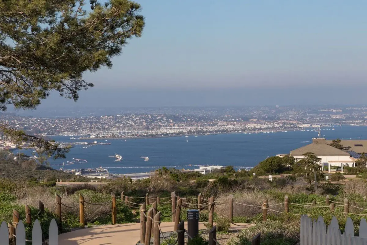 Trail in Point Loma, California