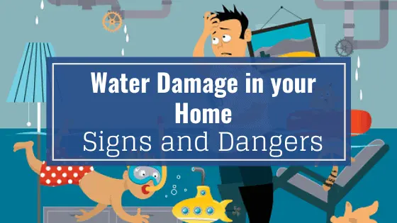 water damage signs