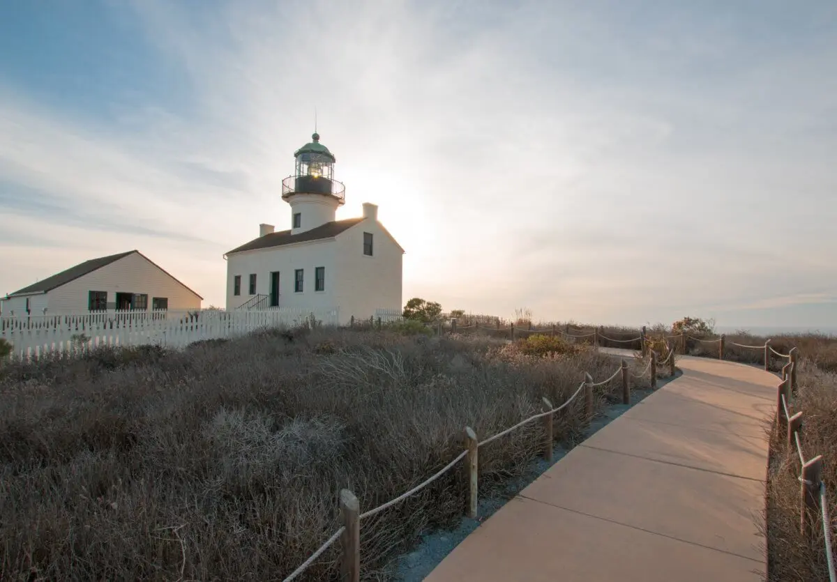 Lighthouse in Point Loma, CA