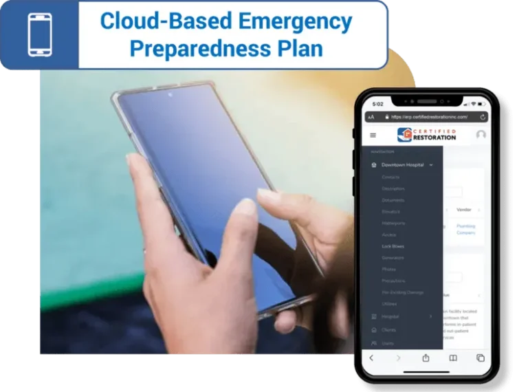 Mobile emergency preparedness plan